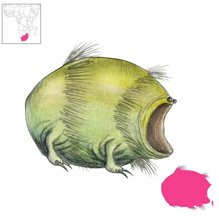 Ходумодумо — гигантский монстр из Южной Африки и Лесото, поглощающий все на своем пути. 