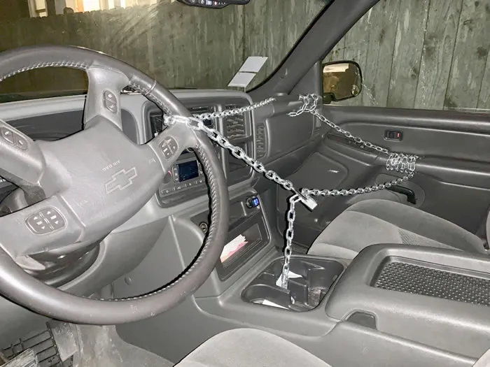 Новое противоугонное устройство.