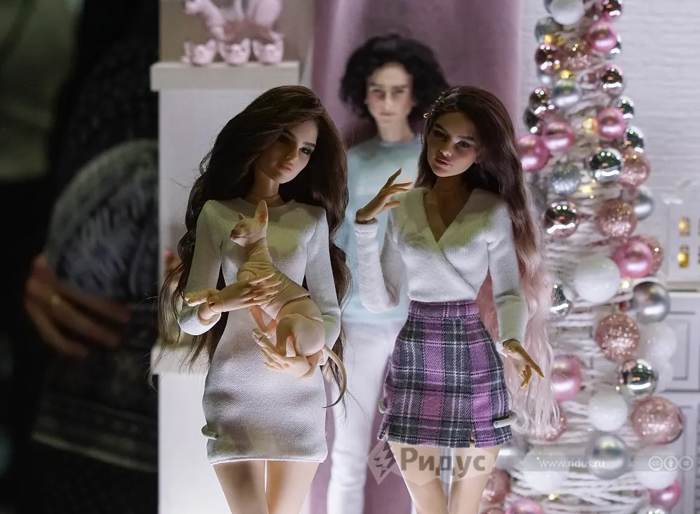 «Искусство куклы» — 2022.  Шарнирные куклы дают максимальное сходство с живыми людьми. 