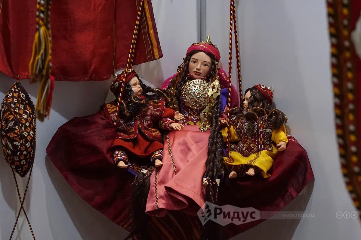«Искусство куклы» — 2022.  Dolls akmaral - работы чудесной мастерицы из Туркменистана. 