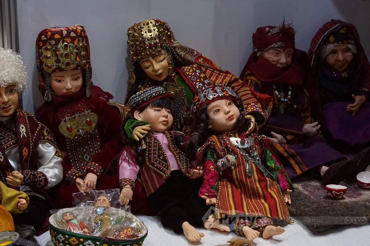 «Искусство куклы» — 2022.  Dolls akmaral - работы чудесной мастерицы из Туркменистана. 
