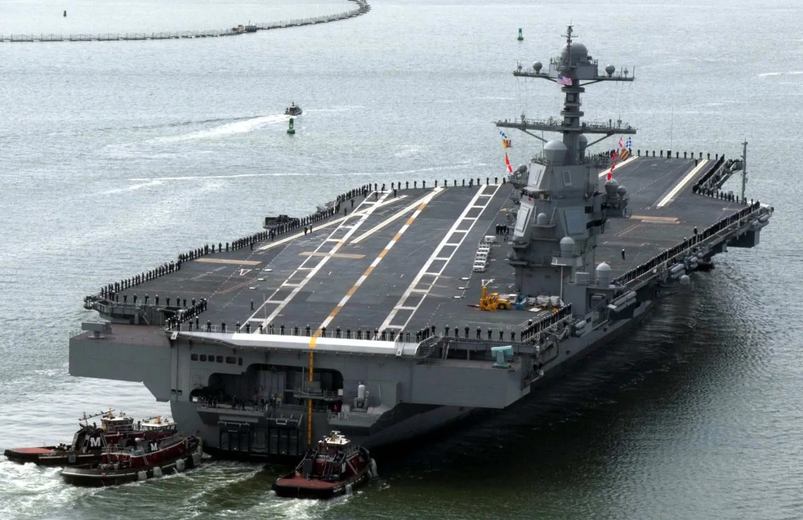 USS Gerald R. Ford (CVN-78).  