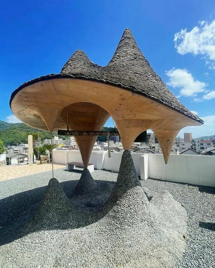 Колокольня храма Сёмёдзи.