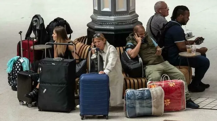 Задержки из-за забастовки поездов в Великобритании.