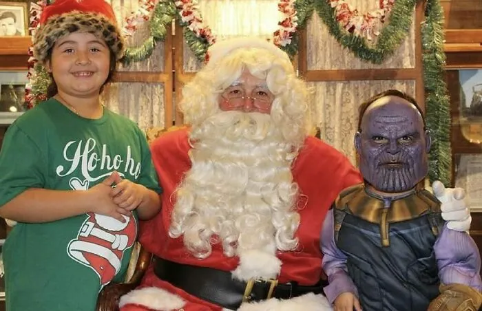 Встреча с Сантой состоялась в тот же день, что и Comic-Con.