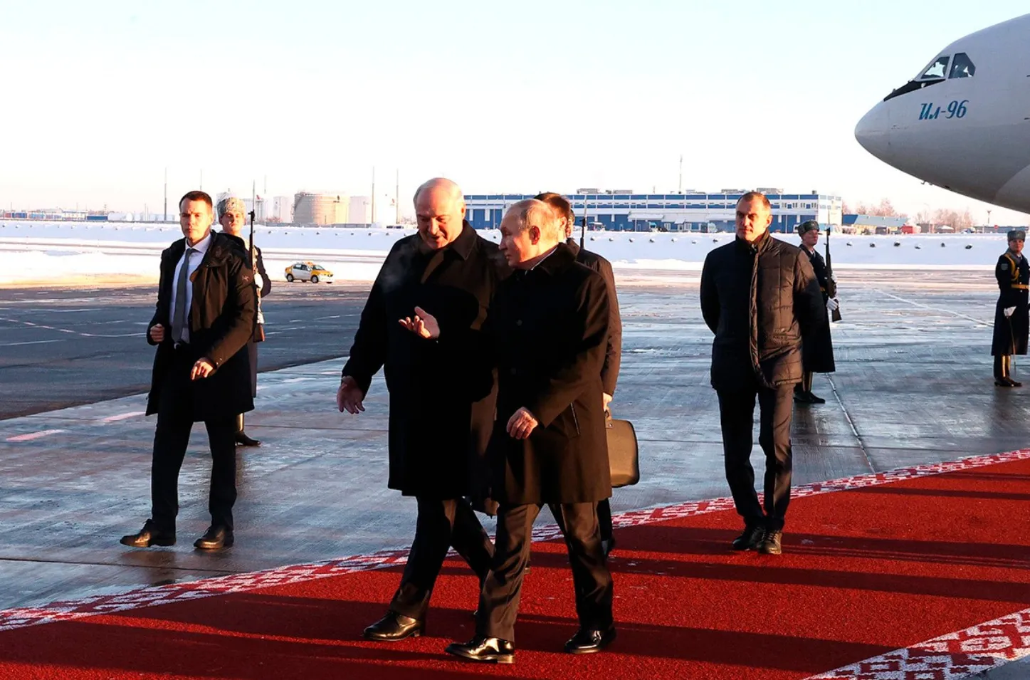 Александр Лукашенко и Владимир Путин