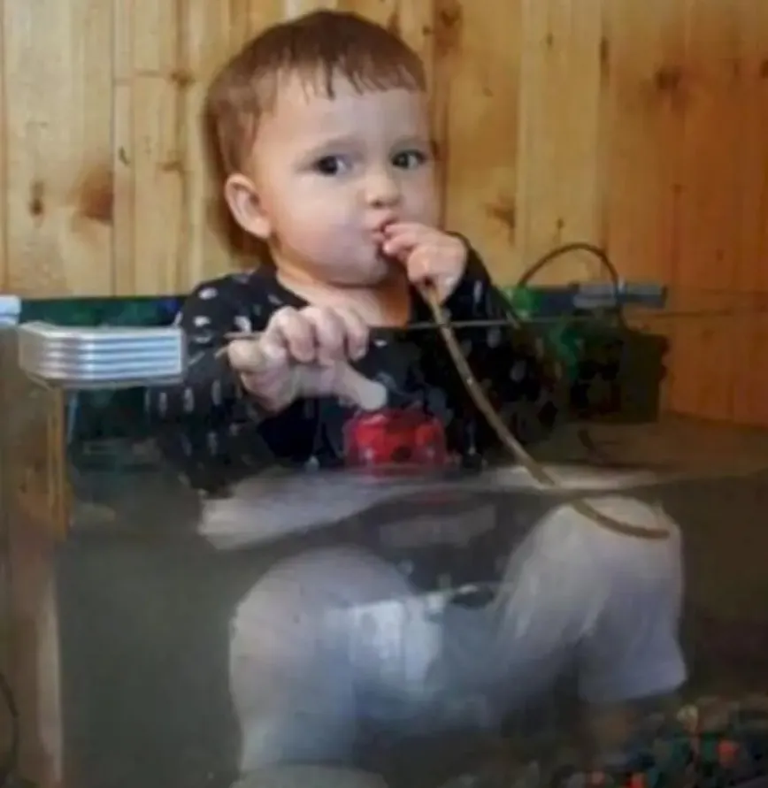 Теперь он рыбка.