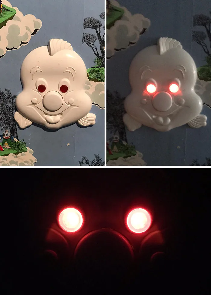 Отличный дизайн выключателя для детской.