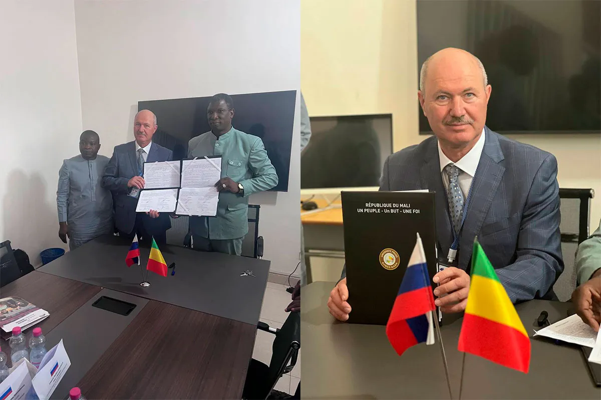 Ректор БГТУ подписывает соглашение с университетом Ахмед Баба