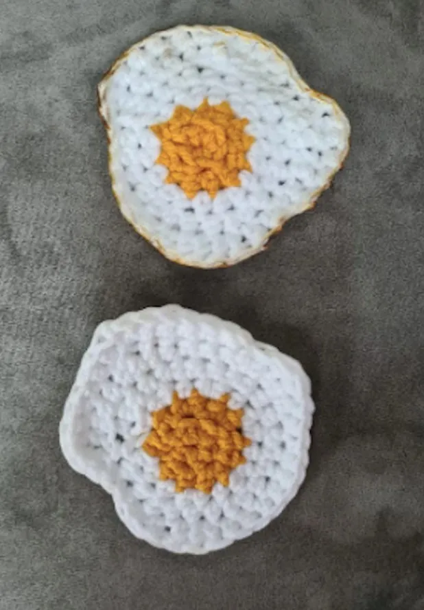 Милые коврики для любителей яичницы.