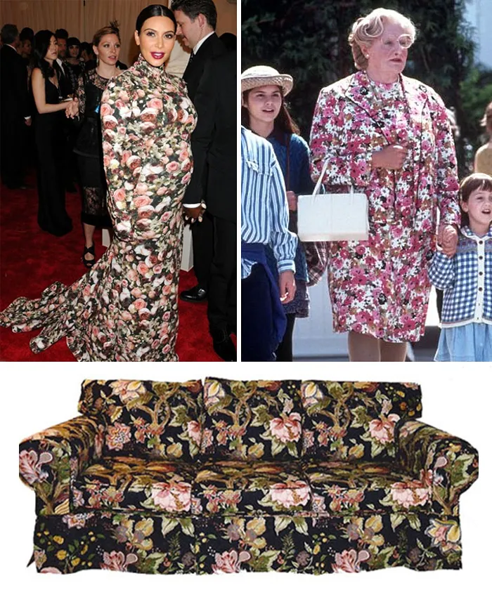 Дамы = старомодный диван.