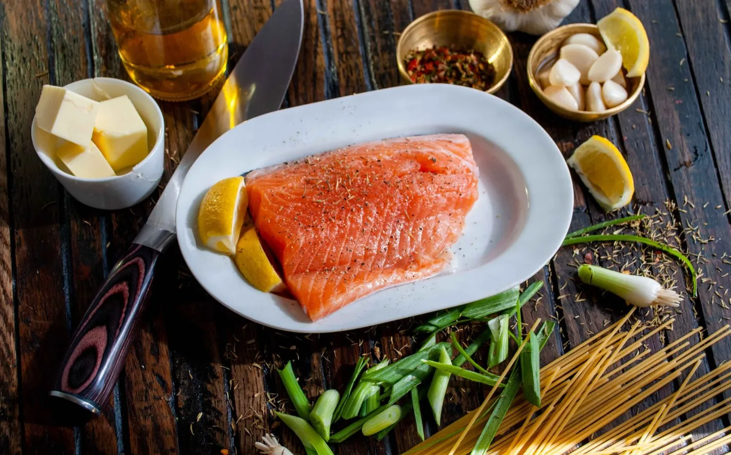 Жирная рыба.