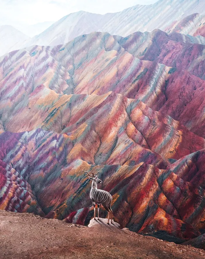 Национальный геологический парк Чжанъе Данься.