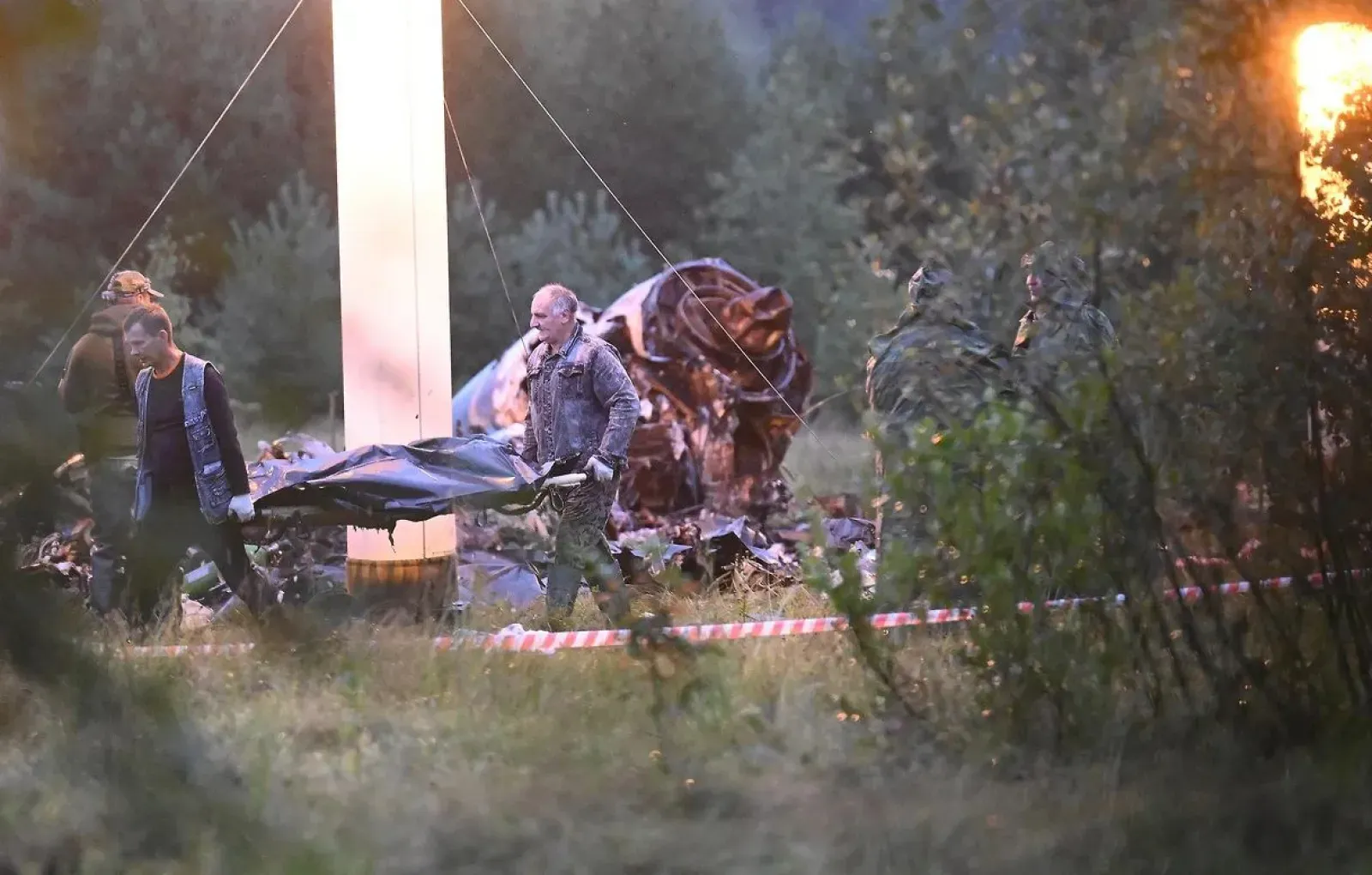 Нашли ли тело погибшего. Фото с места падения самолета. Упал самолет с Пригожиным.