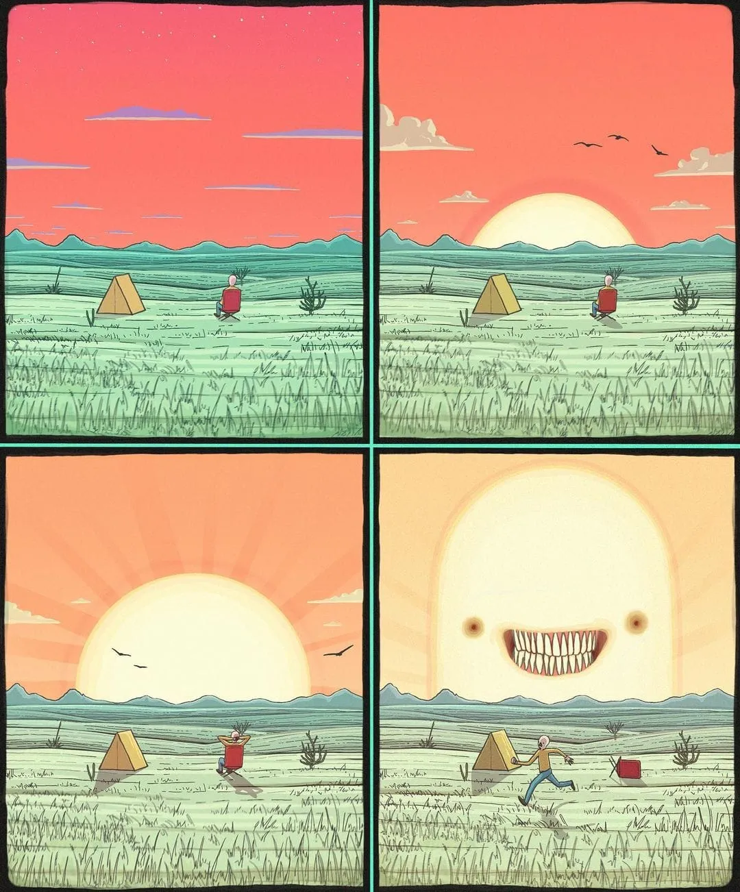 Ласковый рассвет.